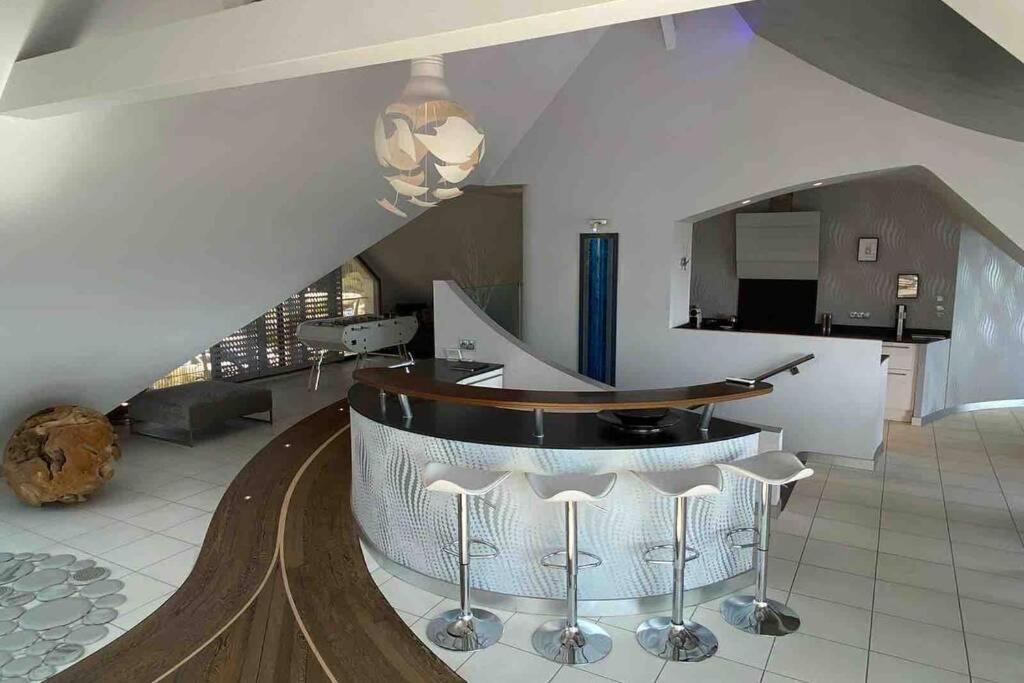 Appartement D'Exception Avec Vue Mer Gicquel Kültér fotó