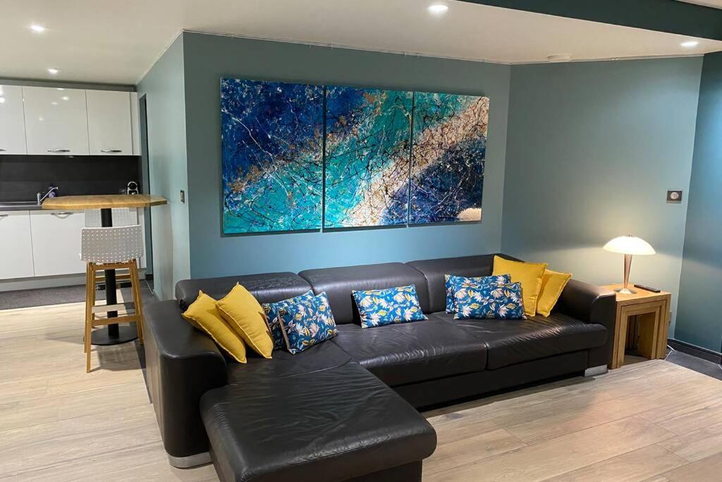 Appartement D'Exception Avec Vue Mer Gicquel Kültér fotó
